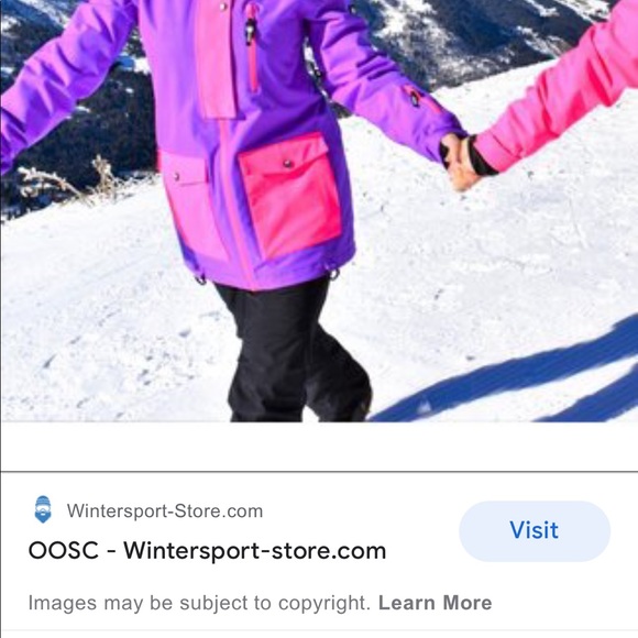 ELECTRIC PINK AND PURPLE SKI OUTFITS BRAND NEW - Picture 8 of 9